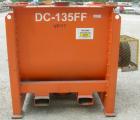 Used National Bulk Equipment Paddle Mixer, model 25-400SP, 44 cubic feet, carbon steel. Non-jacketed trough 42-1/2