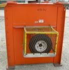 Used National Bulk Equipment Paddle Mixer, model 25-400SP, 44 cubic feet, carbon steel. Non-jacketed trough 42-1/2