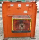Used National Bulk Equipment Paddle Mixer, model 25-400SP, 44 cubic feet, carbon steel. Non-jacketed trough 42-1/2