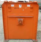 Used National Bulk Equipment Paddle Mixer, model 25-400SP, 44 cubic feet, carbon steel. Non-jacketed trough 42-1/2