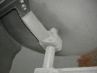 Used National Bulk Equipment Paddle Mixer, model 25-400SP, 44 cubic feet, carbon steel. Non-jacketed trough 42-1/2