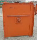 Used National Bulk Equipment Paddle Mixer, model 25-400SP, 44 cubic feet, carbon steel. Non-jacketed trough 42-1/2