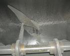 Used National Bulk Equipment Paddle Mixer, model 25-400SP, 44 cubic feet, carbon steel. Non-jacketed trough 42-1/2