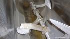Used Stainless Steel Paddle Mixer, Approximately 100 Cubic Feet