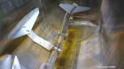 Used Stainless Steel Paddle Mixer, Approximately 100 Cubic Feet