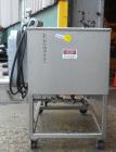 Used Paul O Abbe/Forberg II Twin Shaft Fluidizer, Model AF-6. 0.2 Cubic Feet Working Capacity, 316L Stainless Steel. Removable non-jacketed trough 14-5/8