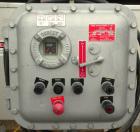 Used Paul O Abbe/Forberg II Twin Shaft Fluidizer, Model AF-6. 0.2 Cubic Feet Working Capacity, 316L Stainless Steel. Removable non-jacketed trough 14-5/8