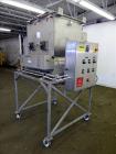 Used Paul O Abbe Forberg Twin Shaft Paddle Mixer Model AF 120, 4.3 Cubic Feet.