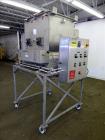 Used- Paul O Abbe Forberg Twin Shaft Paddle Mixer Model AF 120, 4.3 Cubic Feet.