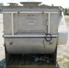 Used Stainless Steel Paul O Abbe Twin Shaft Fluidizer, model AF500