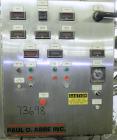 Used- Stainless Steel Paul O. Abbe/Forberg Twin Shaft Fluidizer/Dryer, Model AFD