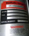Used Stainless Steel Paul O. Abbe/Forberg Twin Shaft Fluidizer/Dryer, Model AFD