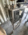 Used Paul O Abbe Stainless Steel Fluidizer – 0.7 Cu Ft for Sale