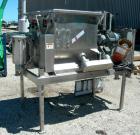 Used: Stainless Steel Phlauer Premium Twin Shaft Fluidized Zone Mixer, model AJSP182-4DPSW, 6 cubic feet working capacity