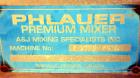 Used Stainless Steel Phlauer ( A&J Mixing ) Premium Fluidizing Mixer, Model F-250S