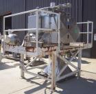 Used Phlauer Fluidized Zone Mixer, Model F-250S, 304 stainless steel, 8.8 cubic foot batch capacity. Non-jacketed trough 35.5