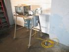 Used- Stainless Steel Ross 1 cubic foot Lab Paddle Mixer. Model 42A-1