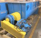 Used S. Howes Model M-368 Horizontal Paddle Blender – 63.6 Cu Ft, 20 HP, Carbon Steel, Center Discharge