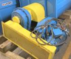 Used S. Howes Model M-368 Horizontal Paddle Blender – 63.6 Cu Ft, 20 HP, Carbon Steel, Center Discharge