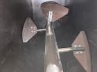 Used S. Howes Model M-368 Horizontal Paddle Blender – 63.6 Cu Ft, 20 HP, Carbon Steel, Center Discharge