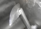 Used Scott Equipment Paddle Mixer, Model SPM4890SS, 94 cubic feet working capacity, 304 stainless steel. Non-jacketed trough 48