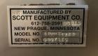 Used- Scott Equipment Industrial Batch Horizontal Paddle Mixer