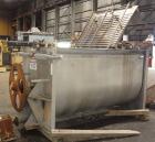 Used Scott Equipment Paddle Mixer, 100 Cubic Feet Capacity, 304 Stainless Steel