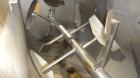 Used Scott Equipment Paddle Mixer, 100 Cubic Feet Capacity, 304 Stainless Steel