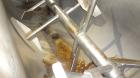 Used Scott Equipment Paddle Mixer, 100 Cubic Feet Capacity, 304 Stainless Steel