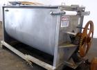 Used Scott Equipment Paddle Mixer, 100 Cubic Feet Capacity, 304 Stainless Steel