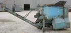 Used Weiler Paddle Mixer, Approximately 40 Cubic Feet Capacity, Carbon Steel. Non-jacketed trough 36
