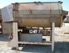 Used Twin Shaft Paddle Mixer, approximately 188 cubic feet working capacity, 316 stainless steel.Jacketed trough 66