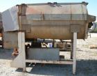 Used- Twin Shaft Paddle Mixer, approximately 188 cubic feet working capacity, 316 stainless steel.Jacketed trough 66