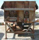 Used Twin Shaft Paddle Mixer, approximately 188 cubic feet working capacity, 316 stainless steel.Jacketed trough 66