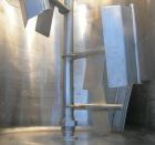 Used Will Flow Paddle Blender, approximately 26 cubic feet (200 gallon), 316 stainless steel. 30'' wide x 50'' long x 35'' deep dimple jacketed trough, rated 135 psi at 360 deg F. 2