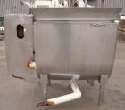 Used- Will Flow Paddle Blender, approximately 20 cubic feet (150 gallon), 316 stainless steel. 30