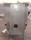Used Stainless Steel Will Flow Paddle Blender, approximately 20 cubic feet (150 gallon)