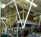 USED: Willflow paddle blender, approximate total capacity 66.8 cubic feet (500 gallon). Jacketed trough 42