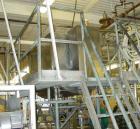 USED: Willflow paddle blender, approximate total capacity 66.8 cubic feet (500 gallon). Jacketed trough 42