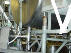 USED: Willflow paddle blender, approximate total capacity 66.8 cubic feet (500 gallon). Jacketed trough 42