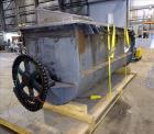 Used Young Machinery Paddle & Ribbon Blender, Size 12 42-10-0, Approximate 110 Cubic Feet Working Capacity, Carbon Steel. Non-jacketed trough 42-1/2