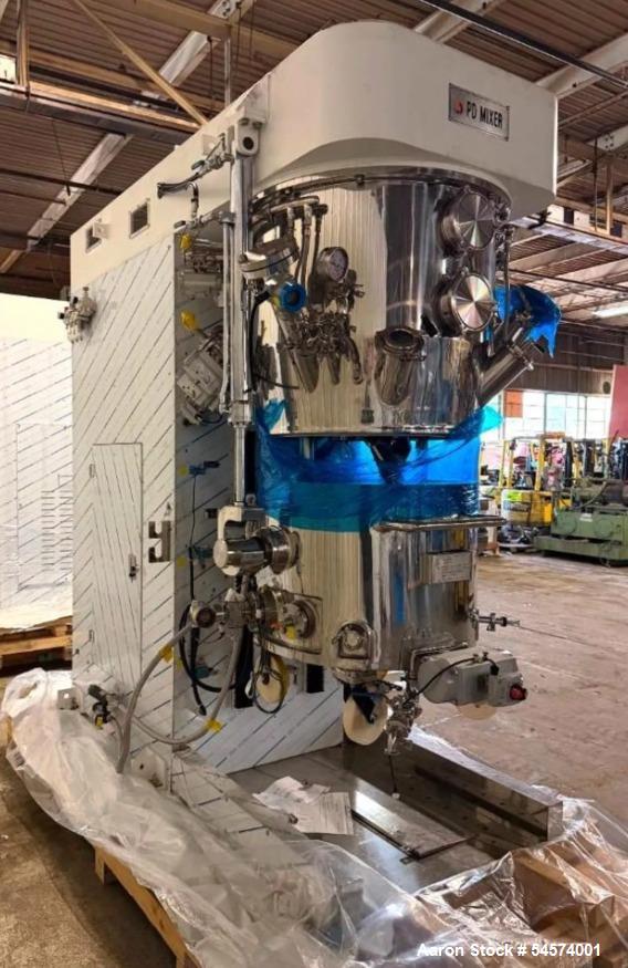 Unused - TSI Col, Ltd. PD (Planetary-Disperser Mixer), "Planetary Mixer" 175 Liter Capacity.