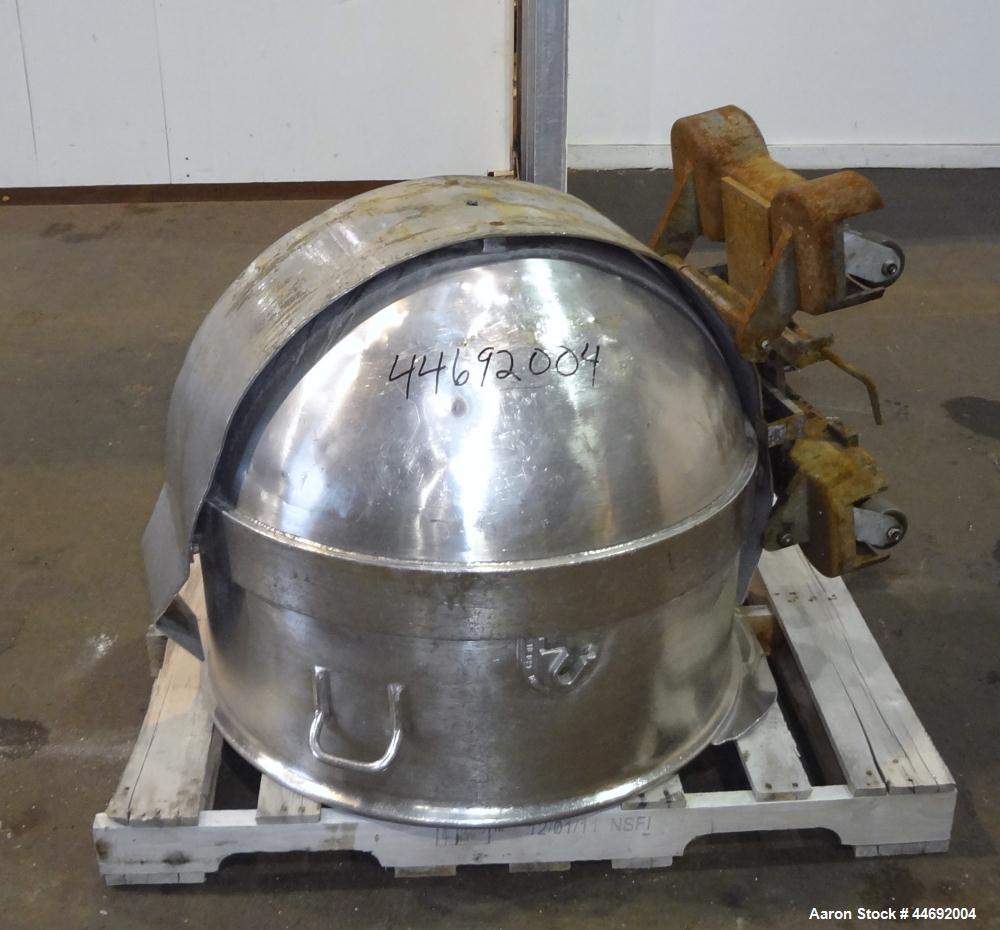 Used Stainless Steel AMF Glen 340 Quart (85 Gallon) Mixing Bowl