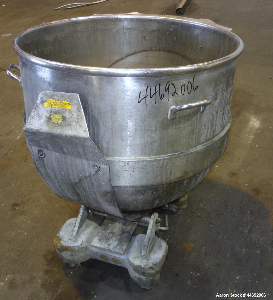 Used Stainless Steel AMF Glen 340 Quart (85 Gallon) Mixing Bowl