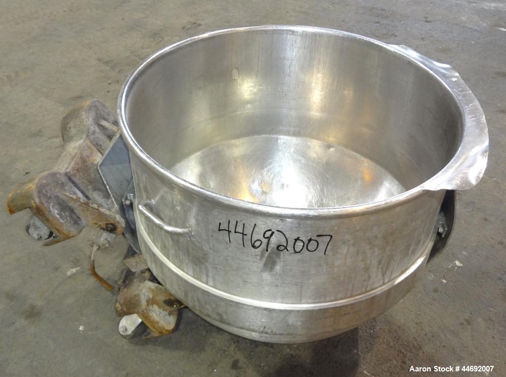 Used Stainless Steel AMF Glen 340 Quart (85 Gallon) Mixing Bowl