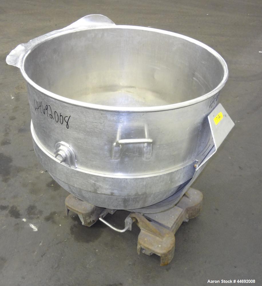 Used Stainless Steel AMF Glen 340 Quart (85 Gallon) Mixing Bowl