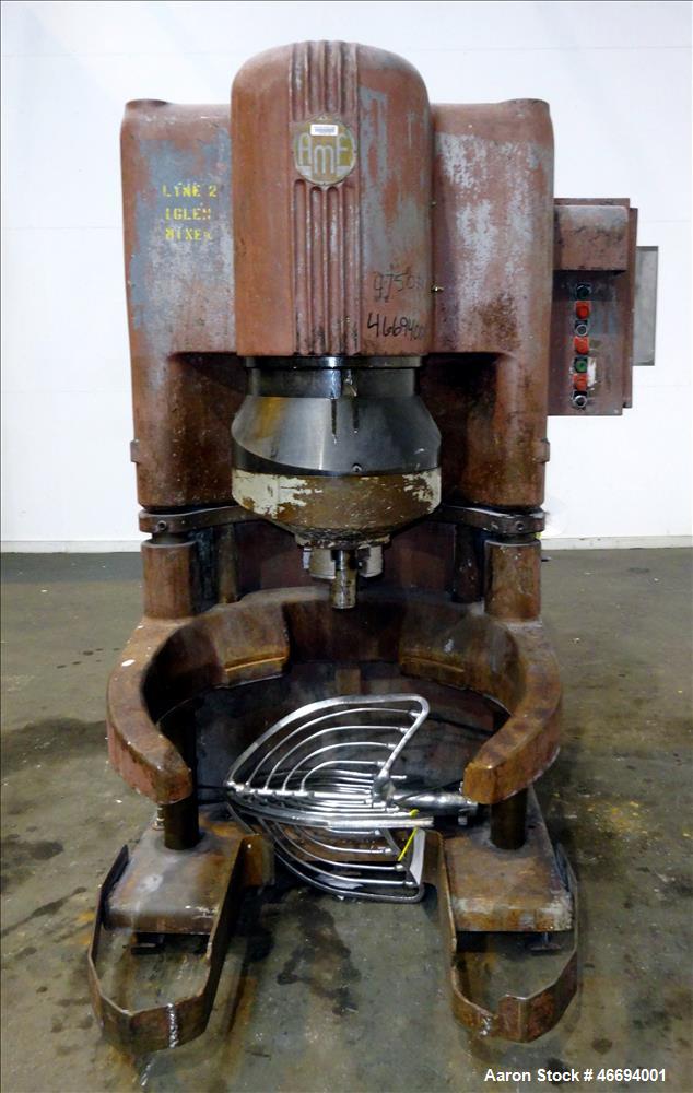 Used AMF Glen 340 Quart Planetary Mixer