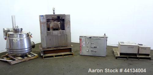 Used Stainless Steel Baker Perkins Turbosphere Mixer Granulator