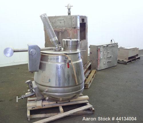 Used Stainless Steel Baker Perkins Turbosphere Mixer Granulator