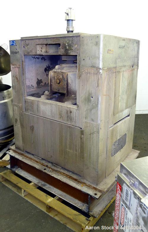 Used Stainless Steel Baker Perkins Turbosphere Mixer Granulator